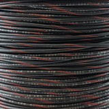 18 AWG Wire (Black Striped)