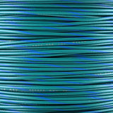 18 AWG Wire (Green Striped)