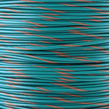 18 AWG Wire (Green Striped)