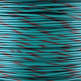 18 AWG Wire (Green Striped)