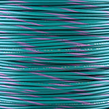 18 AWG Wire (Green Striped)