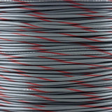 18 AWG Wire (Gray Striped)