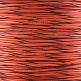 18 AWG Wire (Orange Striped)