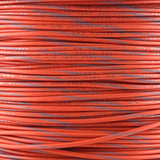 18 AWG Wire (Orange Striped)