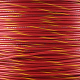 18 AWG Wire (Red Striped)