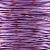 18 AWG Wire (Violet Striped)