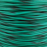 22 AWG Wire (Green Striped)