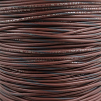 22 AWG Wire (Brown Striped)
