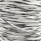 22 AWG Wire (White Striped)