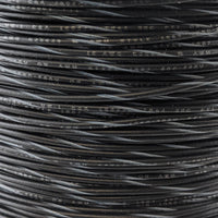 18 AWG Wire (Black Striped)