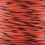 18 AWG Wire (Orange Striped)