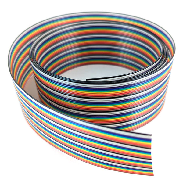 Ribbon Cable, Rainbow (Ft.)