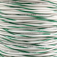22 AWG Wire (White Striped)